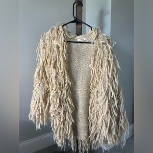 Shaggy Cardigan. ONE SIZE